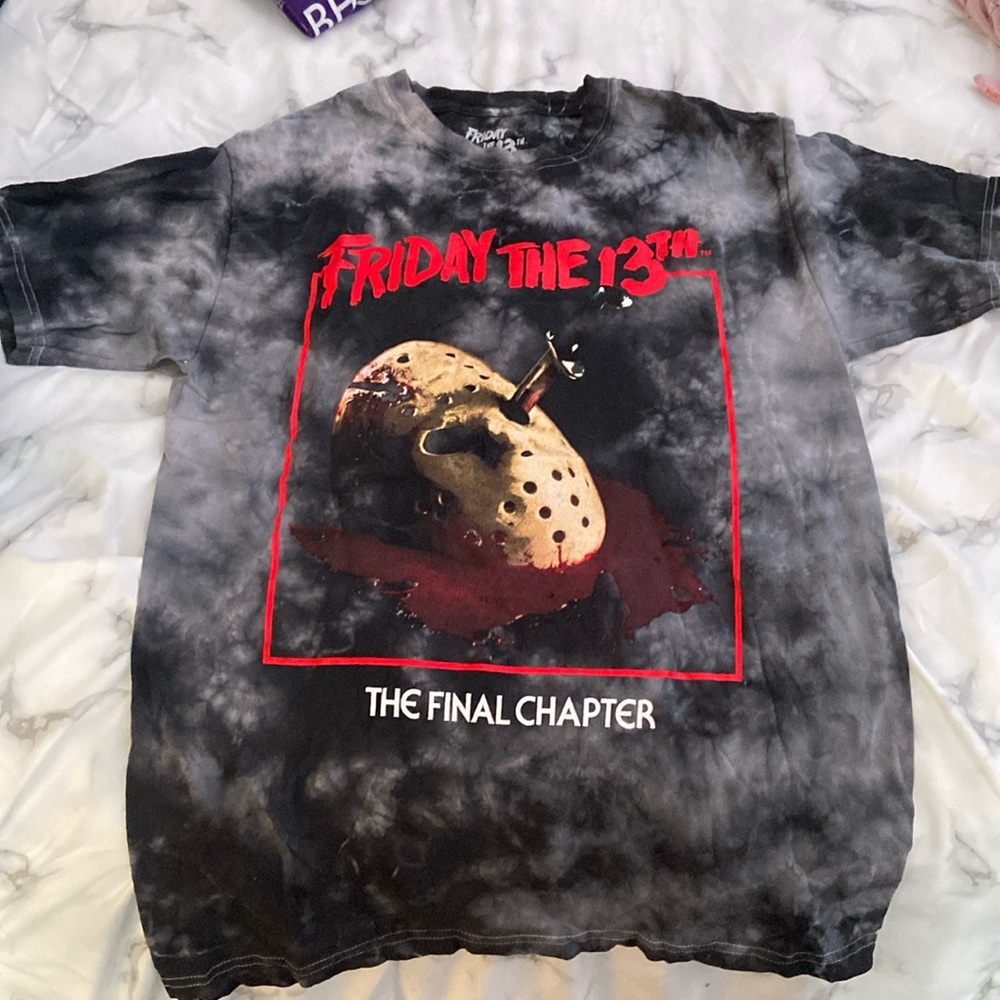 Friday the 13th horror halloween graphic tee